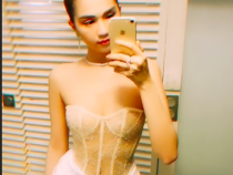 Sau bộ đầm “có như không”, Ngọc Trinh tái xuất táo bạo hơn, netizen bình luận: Trông giống bikini quấn khăn tắm